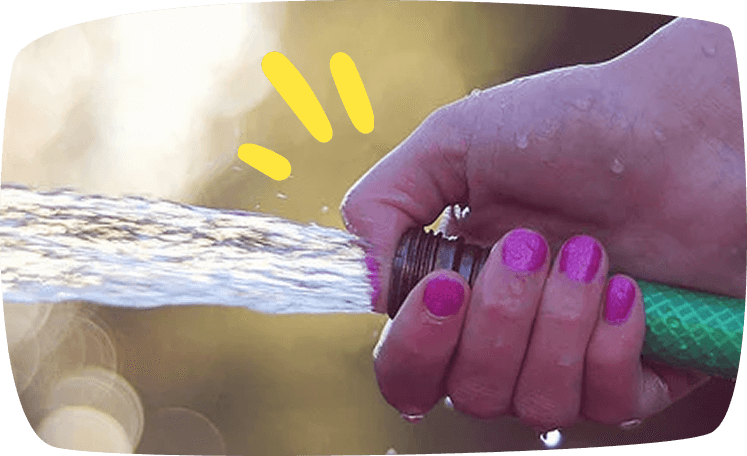 
Wasserspiele für Kinder Gartenschlauch